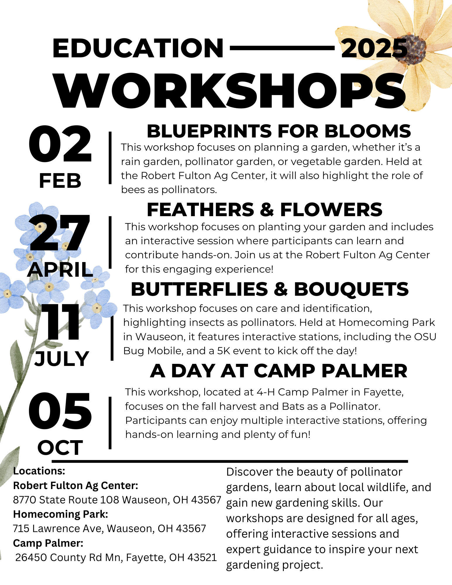 Workshop Schedules (1)
