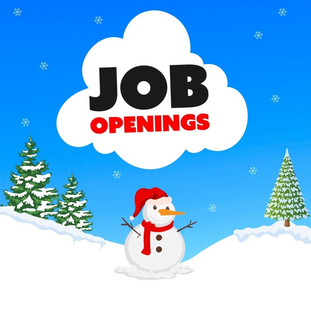 Job Opportunitie with snowman